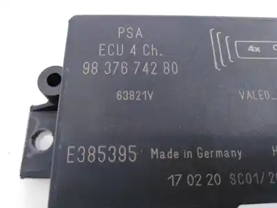 Second-hand car spare part electronic module for peugeot 208 (p2) allure oem iam references 9837674280 e3-b2-47-4 e385395
