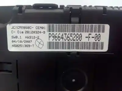 Peça sobressalente para automóvel em segunda mão quadrante por citroen c4 picasso exclusive referências oem iam 9664365280 e3-b2-33-2  Peça sobressalente para automóvel em segunda mão quadrante por citroen c4 picasso exclusive referências oem iam 9664365280 e3-b2-33-2
