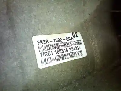 Second-hand car spare part gearbox for ford transit bus (ttg) 370 l2 (hdt) trend oem iam references fk2r7002gga m1-b4-105 