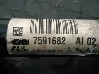 Second-hand car spare part front right transmission for bmw x1 (e84) xdrive 18d oem iam references 7591682 p1-a6-19 