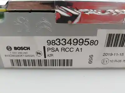 Автозапчастина б/у аудіо система / радіо cd для peugeot 208 (p2) allure посилання на oem iam 9838129680 e3-b2-47-4 98261078xu Автозапчастина б/у аудіо система / радіо cd для peugeot 208 (p2) allure посилання на oem iam 9838129680 e3-b2-47-4 98261078xu