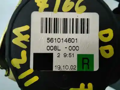 Peça sobressalente para automóvel em segunda mão cinto de segurança dianteiro direito por mercedes clase e (w211) berlina e 320 cdi (211.026) referências oem iam 561014601 e1-a2-43-2 008l000