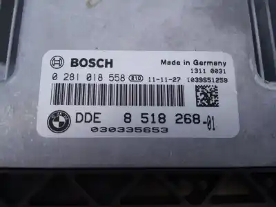 Second-hand car spare part ecu engine control for bmw serie 3 touring (e91) 318d oem iam references 0281018558 e3-a2-39-1 851826801