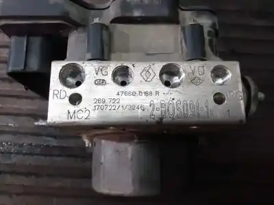 Peça sobressalente para automóvel em segunda mão abs por renault captur life referências oem iam 476600188r p3-a8-4-4 269722