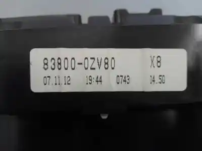 Peça sobressalente para automóvel em segunda mão quadrante por toyota auris advance referências oem iam 838000zv80 e3-b2-4-4 