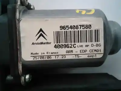 Автозапчастина б/у двигатель переднього правого скла для citroen c4 picasso cool посилання на oem iam 9654087580 e1-a4-16-1 400962c