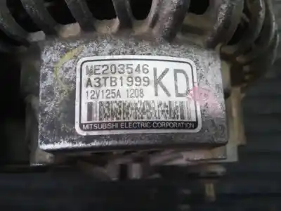Автозапчастина б/у генератор для mitsubishi montero (v60/v70) 3.2 di-d gls посилання на oem iam me203546 p3-b6-9-4 a3tb1999