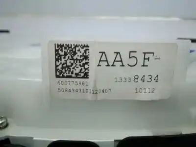 Pièce détachée automobile d'occasion compteur de vitesse tableau de bord pour opel astra j lim. sport références oem iam 13338434 e3-a5-27-1 600775881