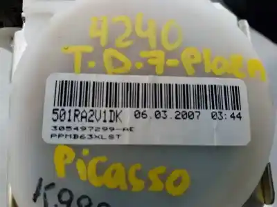 Pezzo di ricambio per auto di seconda mano cintura di sicurezza posteriore destra per citroen c4 picasso sx riferimenti oem iam 501ra2v1dk e1-a4-15-2 501ra2v1dk Pezzo di ricambio per auto di seconda mano cintura di sicurezza posteriore destra per citroen c4 picasso sx riferimenti oem iam 501ra2v1dk e1-a4-15-2 501ra2v1dk