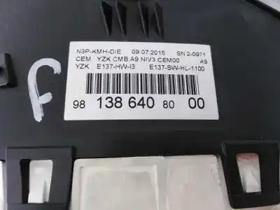 Peça sobressalente para automóvel em segunda mão quadrante por peugeot 208 active referências oem iam 9813864080 e3-b2-35-3 9808559180