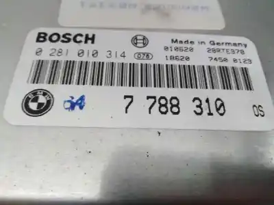 Second-hand car spare part ecu engine control for bmw x5 (e53) 3.0d oem iam references 7788310 e3-a2-24-1 0281010314