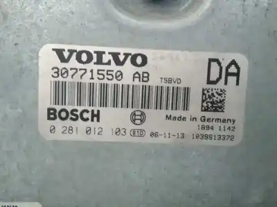Pezzo di ricambio per auto di seconda mano centralina motore per volvo xc90 2.4 diesel cat riferimenti oem iam 30771550ab e3-b5-44-2 0281012103