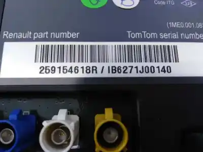 Автозапчастина б/у gps навігаційна система для renault scenic iii grand dynamique посилання на oem iam 253b00345r e2-a1-33-1 259154618r