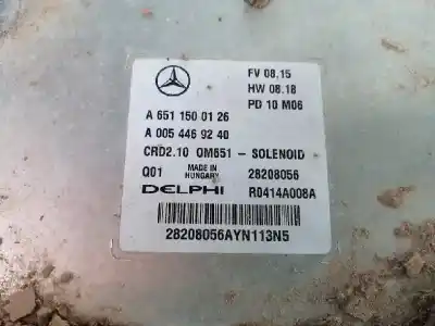 Автозапчастина б/у  для MERCEDES-BENZ CLASE C (W204) BERLINA  Посилання на OEM IAM A6511500126  A0054469240