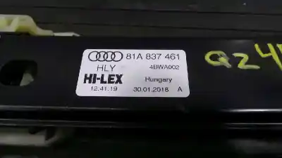 Автозапчастина б/у регулятор вікна передній лівий для audi q2 (gab) sport edition посилання на oem iam 81a837461 e1-b6-22-4 
