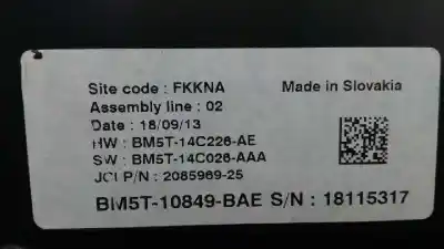 Автозапчастина б/у панель інструментів для ford c-max trend посилання на oem iam bm5t10849bae e3-b3-36-3 