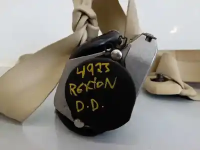 Pezzo di ricambio per auto di seconda mano cintura di sicurezza anteriore destra per ssangyong rexton 270 xvt limited riferimenti oem iam 608034201b e1-b3-3-2 078x090rh