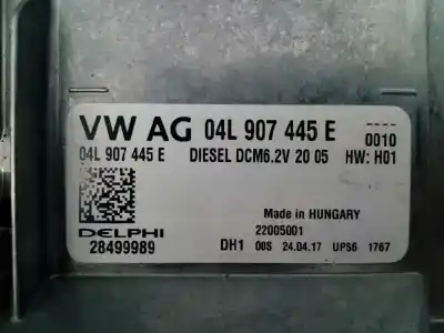 Second-hand car spare part ecu engine control for seat leon st (5f8) style oem iam references 04l907445e e2-a1-15-8 22005001