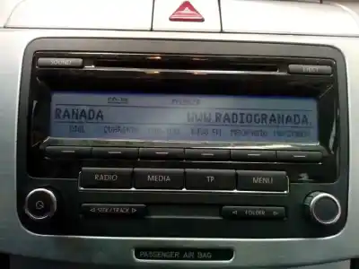 İkinci el araba yedek parçası ses sistemi / radyo cd için volkswagen passat cc (357) básico oem iam referansları 