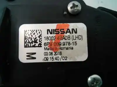 Second-hand car spare part accelerator pedal for renault kadjar life oem iam references 180024ba0b e2-a1-19-5 6pv00997815