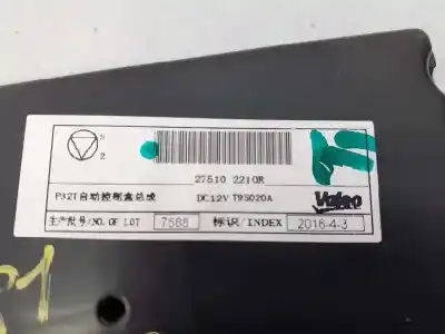 Second-hand car spare part climate control for renault kadjar life oem iam references 275102210r e2-a1-45-3 