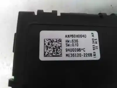 Second-hand car spare part light control unit for volkswagen golf v berlina (1k1) gt sport oem iam references 1k0953549ap e2-a1-34-4 