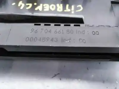 Peça sobressalente para automóvel em segunda mão sistema de áudio / rádio cd por citroen c4 lim. white attraction referências oem iam 9670466180 e3-b2-58-1 00048943