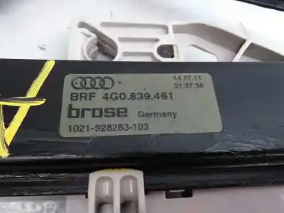 İkinci el araba yedek parçası arka sol cam regülatörü için audi a6 lim. (4g2) 2.0 tdi oem iam referansları 4g0839461  