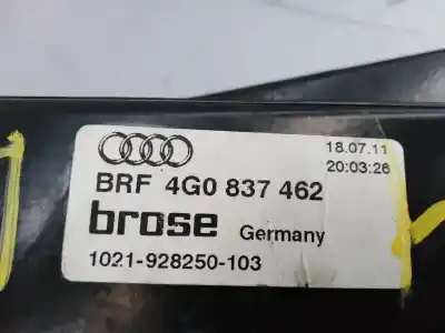 Автозапчастина б/у регулятор переднього правого скла для audi a6 lim. (4g2) 2.0 tdi посилання на oem iam 4g0837462 e1-b6-54-2 
