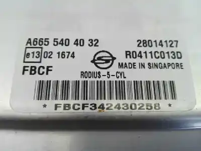 Автозапчасти б/у блок управления двигателем за ssangyong rodius xdi ссылки oem iam a6655404032 e3-a3-18-1 r0411c013d