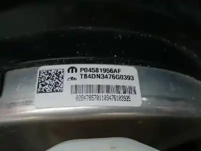 Recambio de automóvil de segunda mano de servofreno para jeep gr.cherokee (wk) 3.0 crd overland referencias oem iam p04581956af  t84dn3476g0393