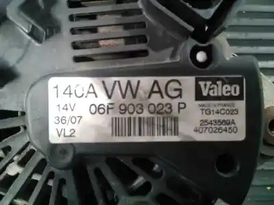 Автозапчастина б/у генератор для audi tt (8j3/8j9) 3.2 v6 24v посилання на oem iam 06f903023p p3-b6-10-3 
