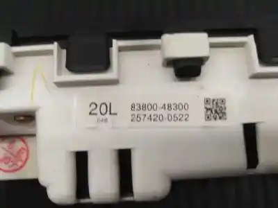 Second-hand car spare part dashboard for lexus rx 300 (mcu35) president oem iam references 8380048300 e3-b6-10-1 2574200522