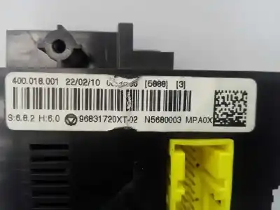 Peça sobressalente para automóvel em segunda mão comando de sofagem (chauffage / ar condicionado) por citroen c3 1.6 16v hdi fap referências oem iam 96831720xt e3-b2-59-1 