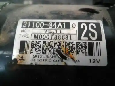 Pezzo di ricambio per auto di seconda mano motorino di avviamento per suzuki jimny sn (fj) techo metálico riferimenti oem iam 3110084a10000  