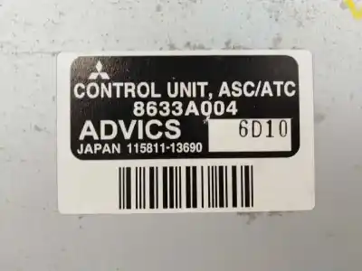 Second-hand car spare part electronic module for mitsubishi montero (v60/v70) 3.2 di-d all-four oem iam references 8633a004 e3-a2-19-3 11581113690