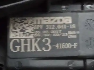 Автозапчастина б/у педаль акселератора для mazda 6 lim. (gh) (.2012->) luxury посилання на oem iam ghk341600f e3-b5-23-1 6pv31204118