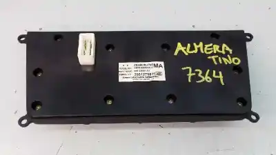 Second-hand car spare part gps navigation system for nissan almera tino (v10m) acenta oem iam references 30612863h e3-b4-30-2 28395bu700