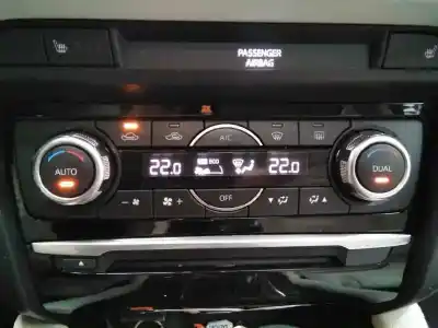 Peça sobressalente para automóvel em segunda mão comando de sofagem (chauffage / ar condicionado) por mazda 6 lim. (gh) (.2012->) luxury referências oem iam  e2-a2-48-2 