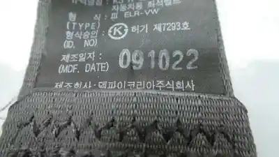 Peça sobressalente para automóvel em segunda mão cinto de segurança traseiro direito por kia soul drive referências oem iam 898102k000 e2-b5-60-1 