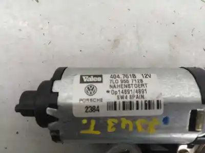 Second-hand car spare part rear windshield wiper motor for porsche cayenne (typ 9pa) s oem iam references 7l0955712b e1-a5-55-1 404761b