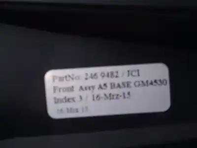 Piesă de schimb auto la mâna a doua ceas bord pentru opel corsa d selective referințe oem iam 13499773  2469482