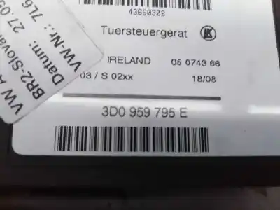 Автозапчасти б/у мотор заднего левого стекла за volkswagen touareg (7l6) 2.5 tdi dpf ссылки oem iam 7l6959703fkz e1-b6-28-1 3d0959795e