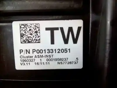 Peça sobressalente para automóvel em segunda mão quadrante por opel corsa d ´´111 years´´ referências oem iam p0013312051 e3-a5-28-5 1303304
