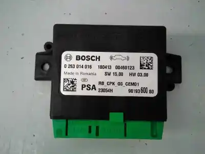 Pièce détachée automobile d'occasion Module électronique pour CITROEN C3 AIRCROSS Shine Références OEM IAM 0263014014 E3-B2-51-1 9819360080