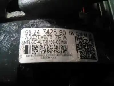 Recambio de automóvil de segunda mano de alternador para citroen c4 picasso 1.5 blue-hdi fap referencias oem iam 9824742880 a002tv0781zea p3-a4-10-5 