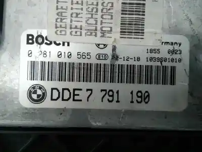 Second-hand car spare part ecu engine control for bmw serie 3 compact (e46) 318td oem iam references dde7791190 e3-a2-35-2 0281010565
