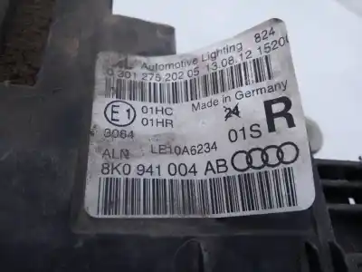 Автозапчасти б/у правая фара за audi a4 berlina (b8) basis ссылки oem iam 8k0941004ab e1-a5-27-2 030127520205