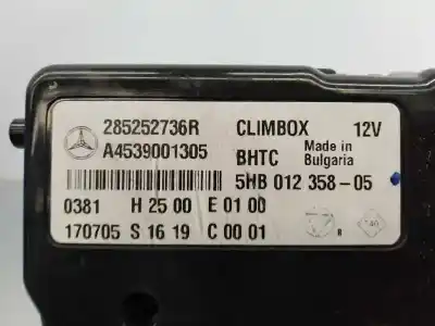 Pezzo di ricambio per auto di seconda mano modulo elettronico per smart fortwo coupe basis (66kw) (453.344) riferimenti oem iam 285252736r e3-a1-35-1 a4539001305