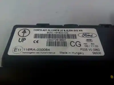 Second-hand car spare part electronic module for ford fiesta (cb1) trend oem iam references 8v5115k600cg e2-b3-60-2 